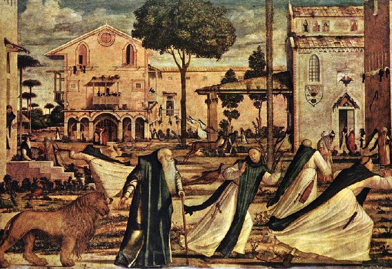 CARPACCIO, Vittore St Jerome and the Lion dsf oil painting image